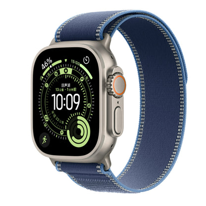 Apple Watch 44mm Zore KRD-77 Hasır Kordon Açık Mavi