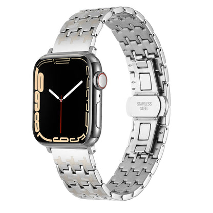 Apple Watch 44mm Zore KRD-86 Metal Kordon Gümüş