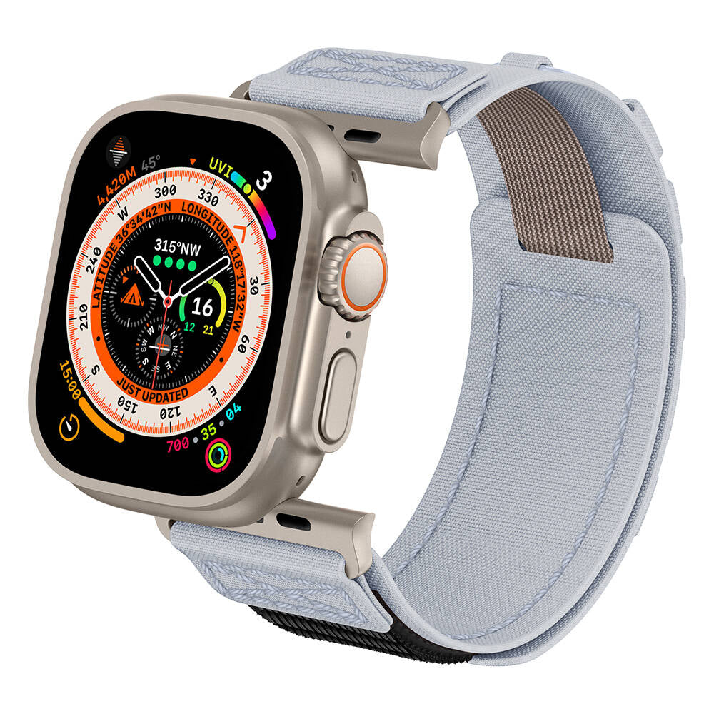 Apple Watch 44mm Zore KRD-99 Hasır Kordon Turuncu
