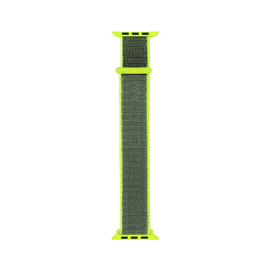 Apple Watch 7 41mm Kordon Band-03 Serisi Hasır Strap Kayış Flash