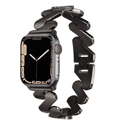 Apple Watch 7 41mm Kordon KRD-80 Metal Strap Kayış