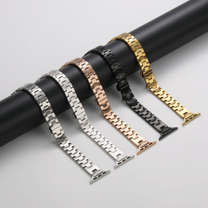 Apple Watch 7 41mm Zore KRD-150 Metal Kordon Rose Gold