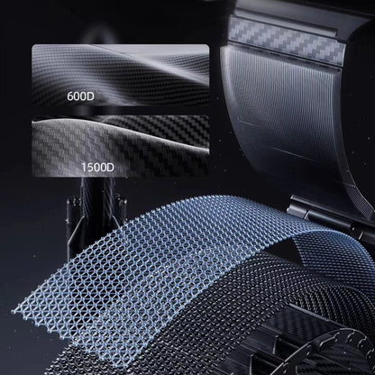 Apple Watch 7 41mm Zore KRD-90 600D Karbon Fiber Kordon Siyah