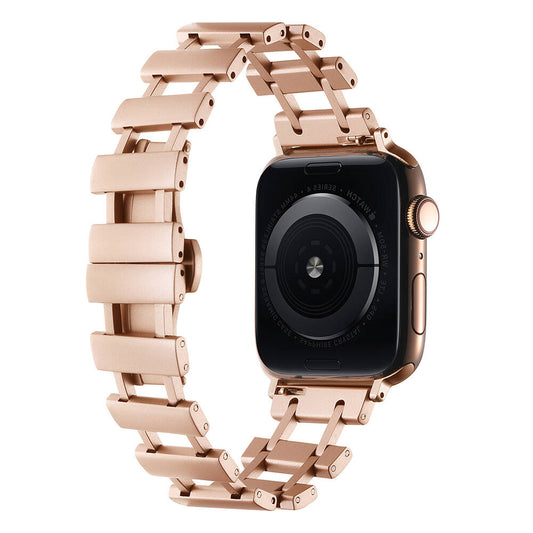 Apple Watch 7 41mm Zore KRD-96 Metal Kordon Rose Gold