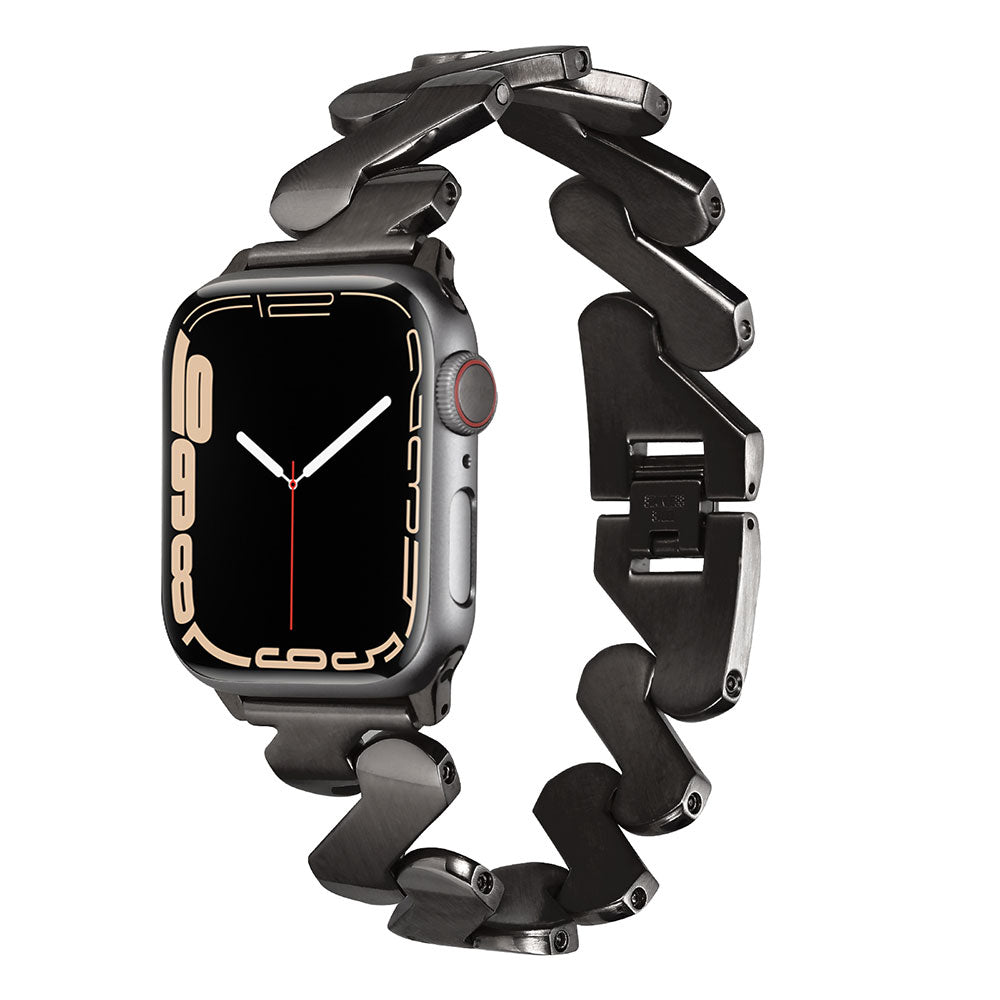 Apple Watch 7 45mm Kordon KRD-80 Metal Strap Kayış