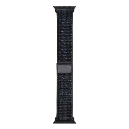Apple Watch 7 45mm KRD-91 Hasır Kordon Strap Kayış Siyah
