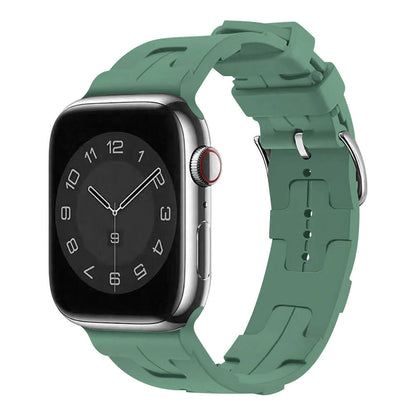 Apple Watch 7 45mm KRD-92 Silikon Kordon Starlight