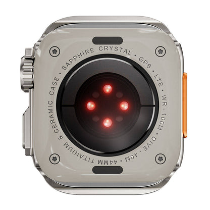 Apple Watch 7 45mm to Apple Watch Ultra 49mm Kasa Dönüştürücü Zore Watch Gard 33 Gri