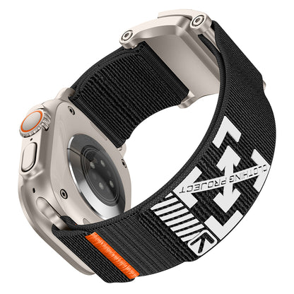 Apple Watch 7 45mm Zore KRD-154 Naylon Kumaş Hasır Örgülü Kordon