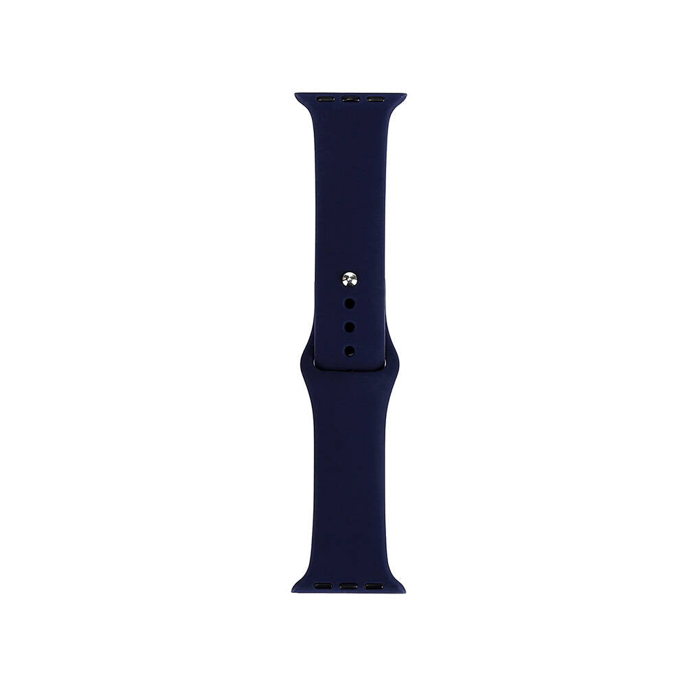 Apple Watch Ultra 49mm Band Serisi Klasik Kordon Silikon Strap Kayış Midnight Blue