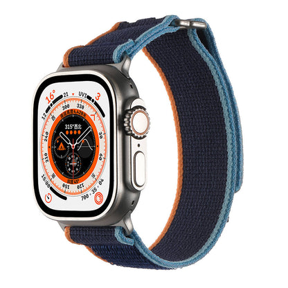 Apple Watch Ultra 49mm Hasır Kordon Zore KRD-106 Strap Kayış Yeşil