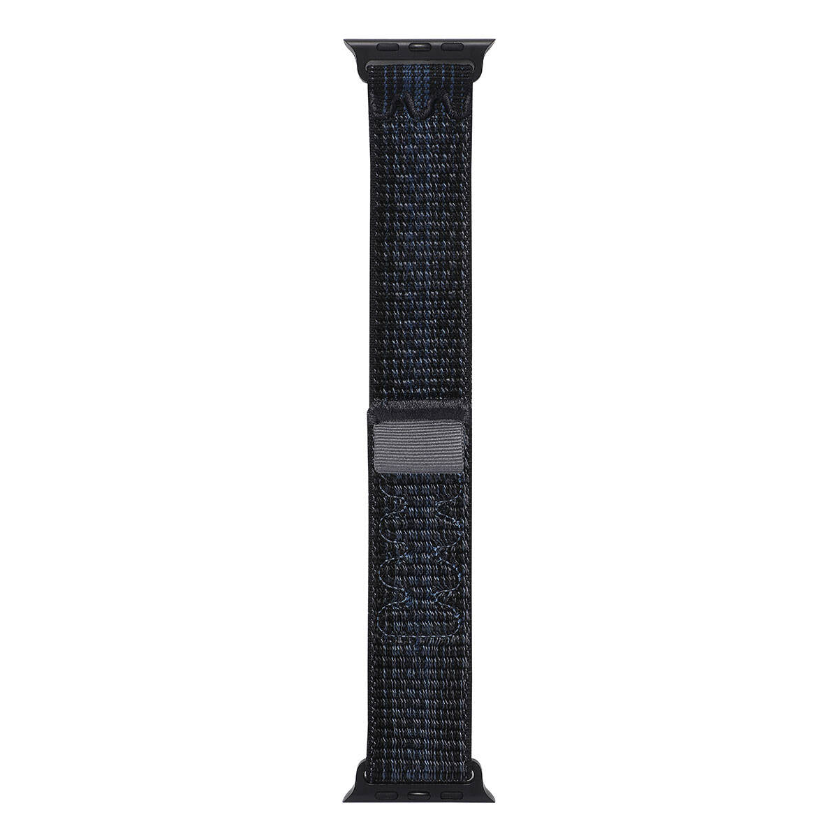 Apple Watch Ultra 49mm KRD-91 Hasır Kordon Strap Kayış Siyah