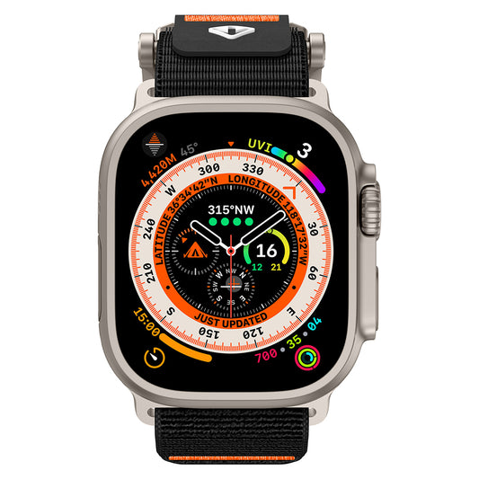 Apple Watch Ultra 49mm Zore KRD-154 Naylon Kumaş Hasır Örgülü Kordon