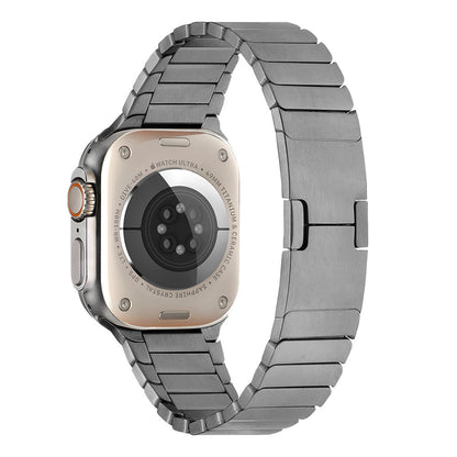 Apple Watch Ultra 49mm Zore KRD-82 Metal Kordon Gri