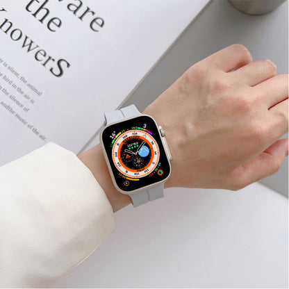Apple Watch Ultra 49mm Zore KRD-84 Silikon Kordon Koyu Yeşil