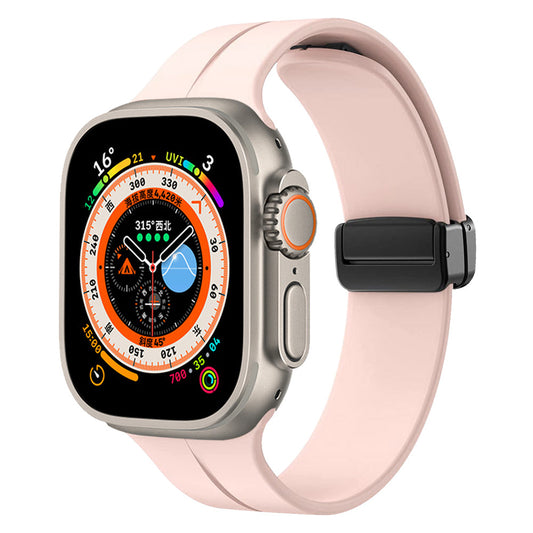 Apple Watch Ultra 49mm Zore KRD-84 Silikon Kordon Pembe