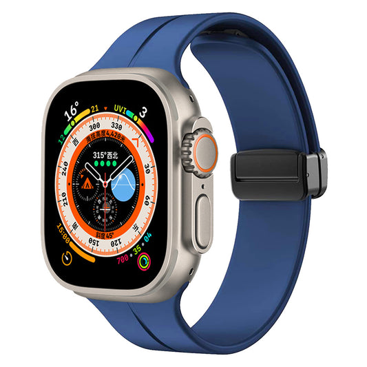 Apple Watch Ultra 49mm Zore KRD-84 Silikon Kordon Mavi
