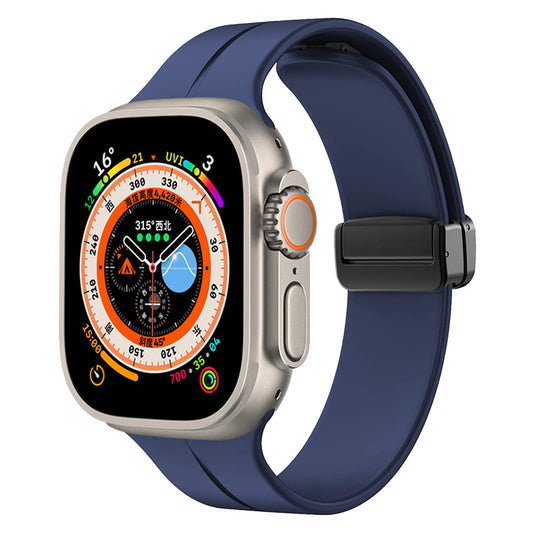 Apple Watch Ultra 49mm Zore KRD-84 Silikon Kordon Lacivert
