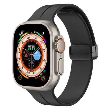 Apple Watch Ultra 49mm Zore KRD-84 Silikon Kordon Siyah