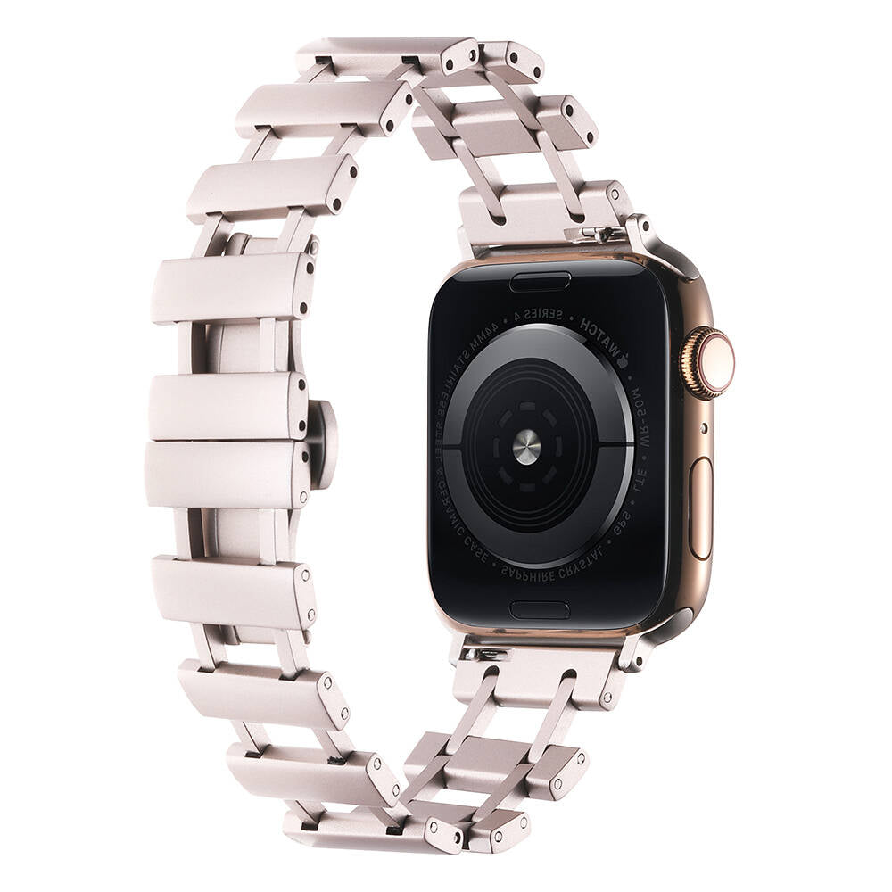 Apple Watch Ultra 49mm Zore KRD-96 Metal Kordon Starlight
