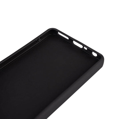 Casper Via A40 Kılıf Zore Biye Silikon Siyah