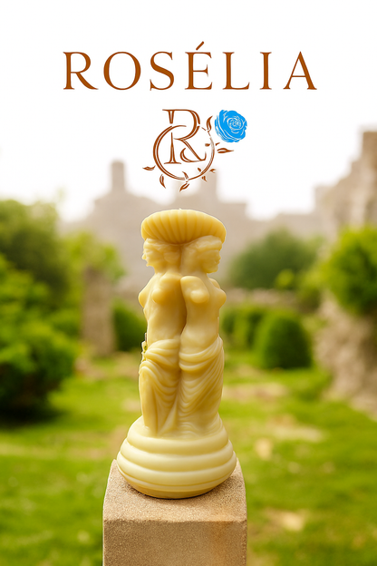 Rosélia Üçlü Venüs Mum