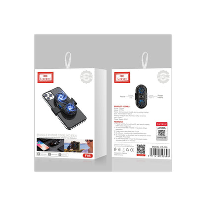 Earldom F05 Işıklı Radyatör Telefon Soğutucu Fan