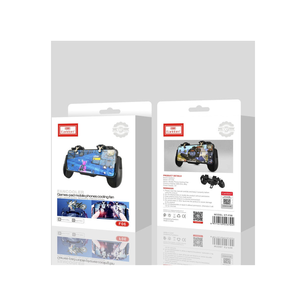 Earldom F06 Radyatör Soğutuculu Joystick Yapılı Oyun Tuşu