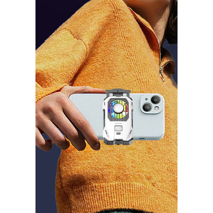 Earldom F15 RGB Radyatör Telefon Soğutucu Fan - Beyaz