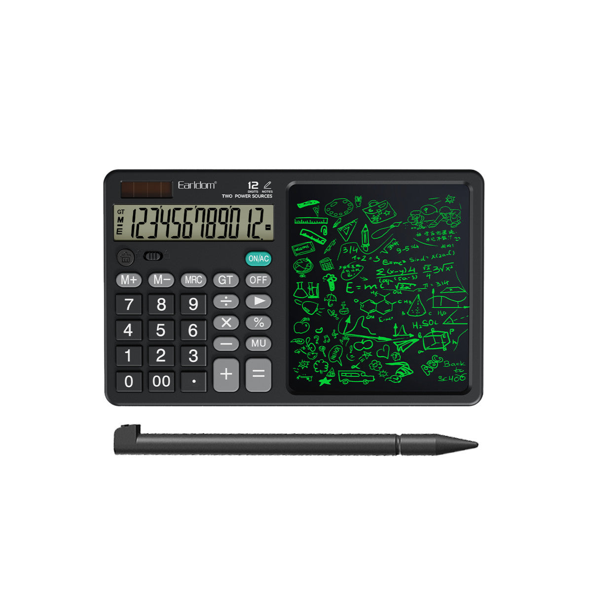 Earldom T10 Ekstra Yazma İşlem Ekranlı Hesap Makinesi