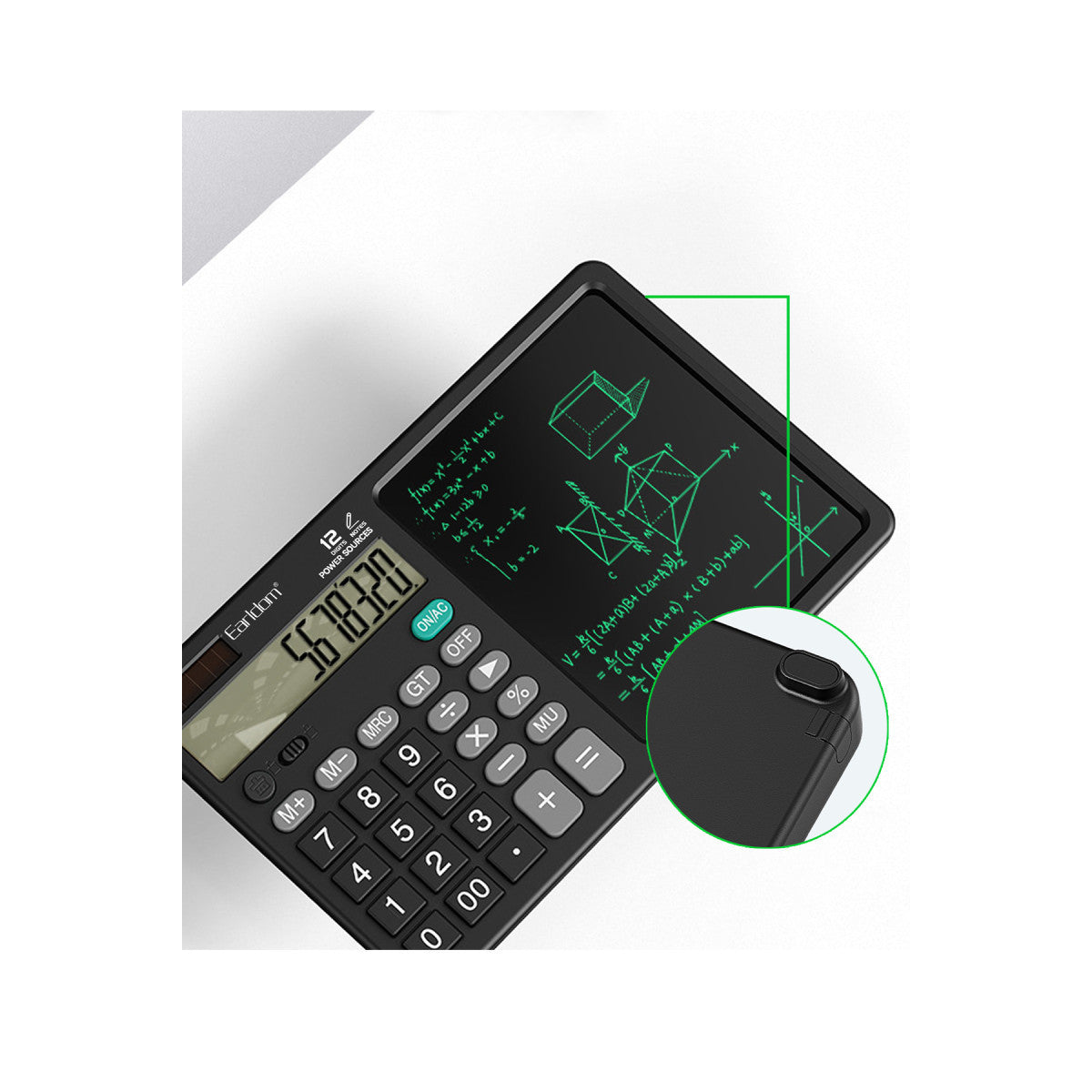 Earldom T10 Ekstra Yazma İşlem Ekranlı Hesap Makinesi