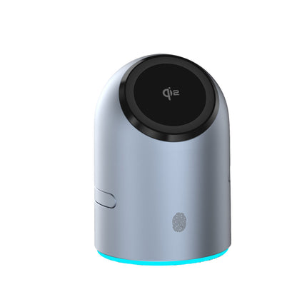 Earldom WC76 3in1 15W Telefon 2.5W Saat ve 5W Airpods İçin Dönebilen Kablosuz Şarj Standı