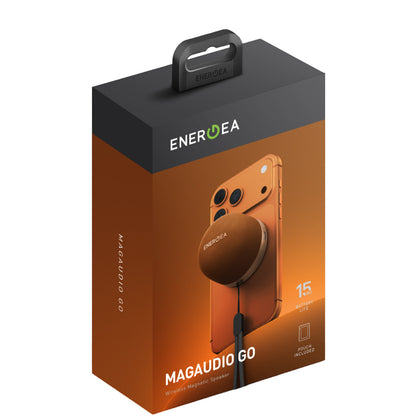 Energea MagAudio Go 3W BT 5.4 Taşınabilir MagSafe Kablosuz Hoparlör