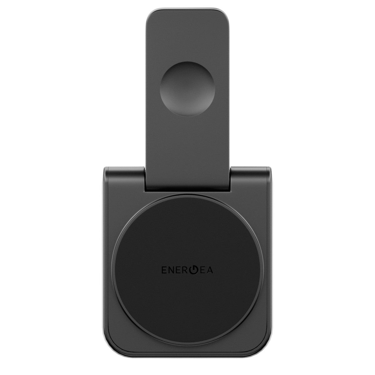 Energea MagDuo 2in1 Katlanabilir 15W Telefon ve 2.5W Saat Masaüstü Hızlı Şarj Standı