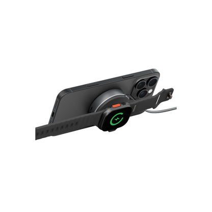 Energea MagDuo Arc 2in1 80cm Dahili Kablolu 15W Telefon Saat Hızlı Şarj Standı