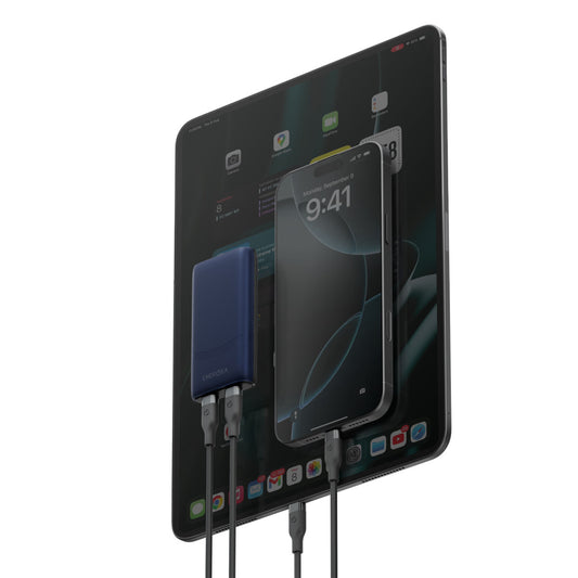Energea TravelWorld Edge 65 2 Adet 65W USB 3.0 Çıkışlı Universal PD Hızlı Şarj Aleti