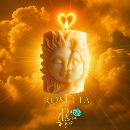 Rosélia Ay ve Güneş Baton Mum