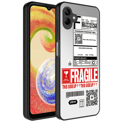 Galaxy A04 Kılıf Aynalı Desenli Kamera Korumalı Parlak Zore Mirror Kapak Fragile