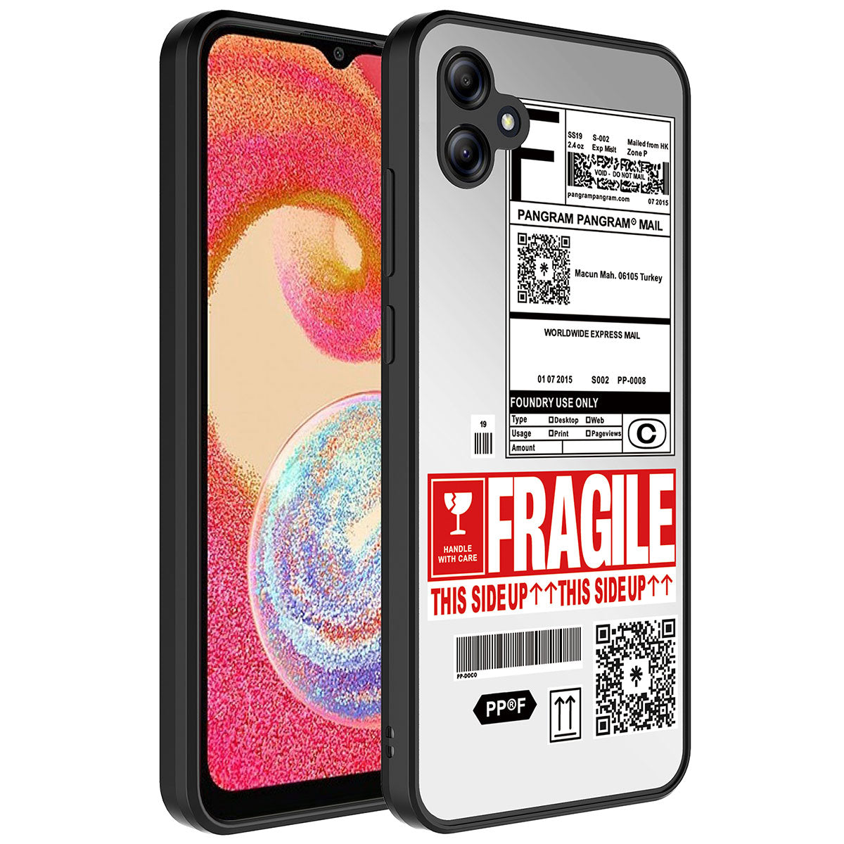 Galaxy A04E Kılıf Aynalı Desenli Kamera Korumalı Parlak Zore Mirror Kapak Ayna