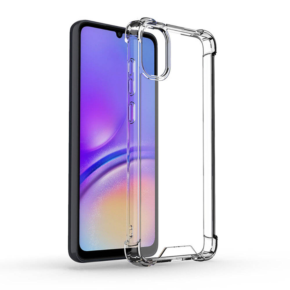Galaxy A05 Kılıf Zore Nitro Anti Shock Silikon Renksiz