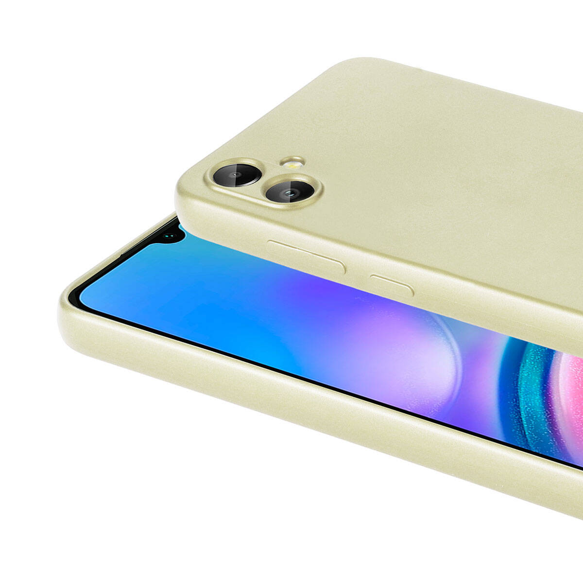 Galaxy A05 Kılıf Zore Premier Silikon Kapak Rose Gold