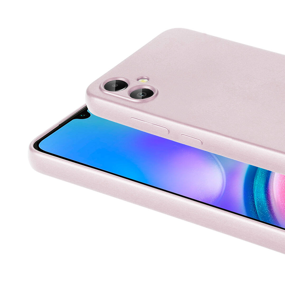 Galaxy A05 Kılıf Zore Premier Silikon Kapak Mürdüm