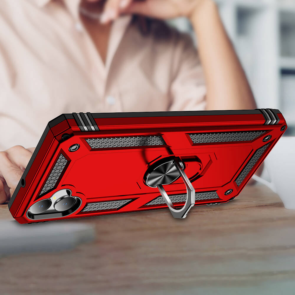 Galaxy A05 Kılıf Zore Vega Kapak Kırmızı