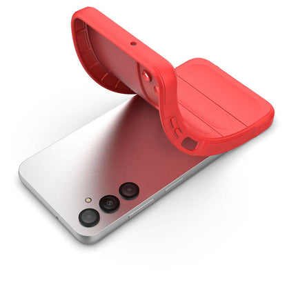 Galaxy A05S Kılıf Esnek TPU Oyuklu Arka Yüzey Tasarımlı Zore Etnik Silikon Kapak Siyah