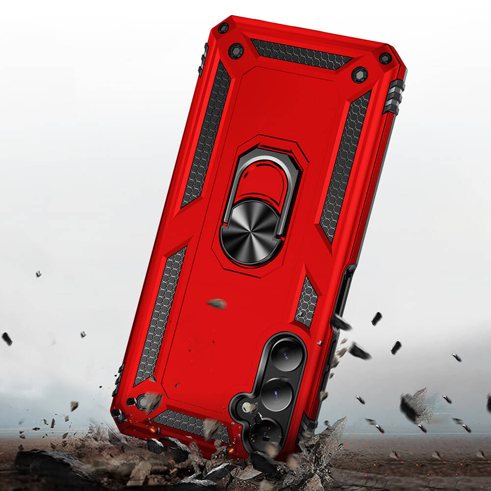 Galaxy A05S Kılıf Zore Vega Kapak Kırmızı