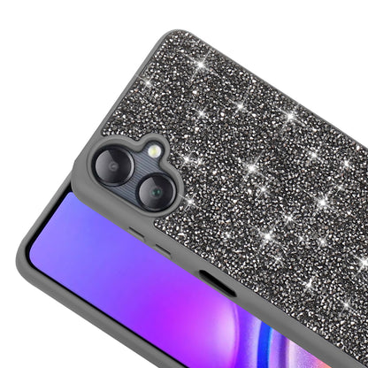 Galaxy A06 Kılıf Parlak Taşlı Tasarım Zore Pırlanta Kapak Pembe