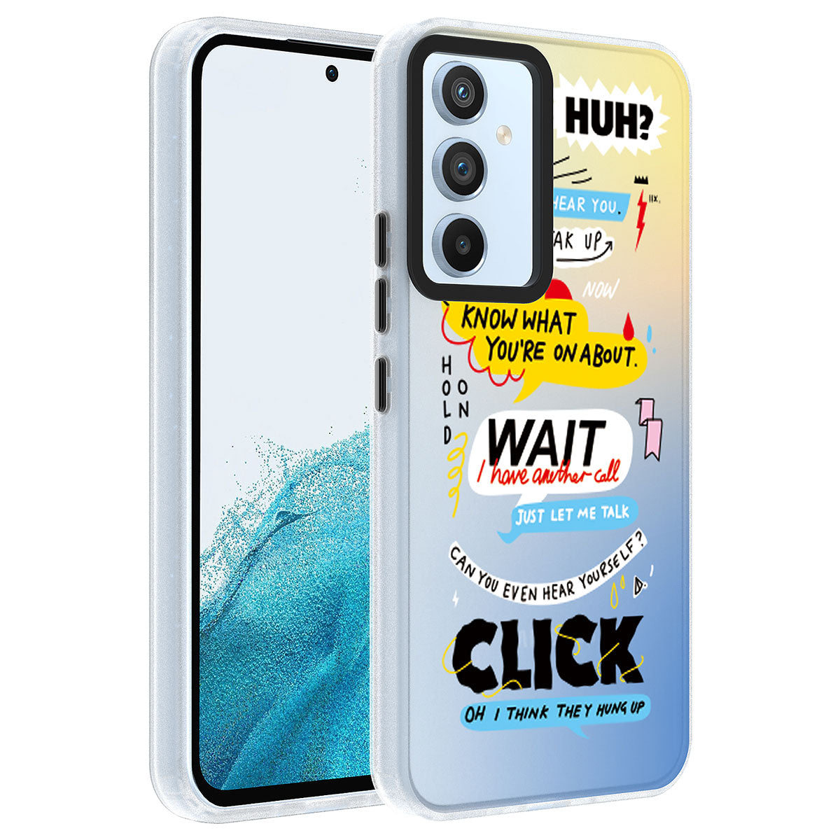 Galaxy A14 Kılıf Desenli Zore Dragon Sert Kapak Astronot