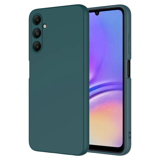 Galaxy A15 Kılıf Zore Mara Lansman Kapak Koyu Yeşil