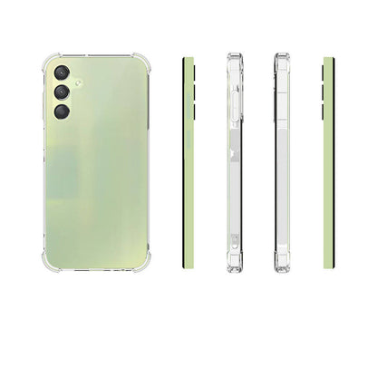 Galaxy A15 Kılıf Zore Nitro Anti Shock Silikon Renksiz