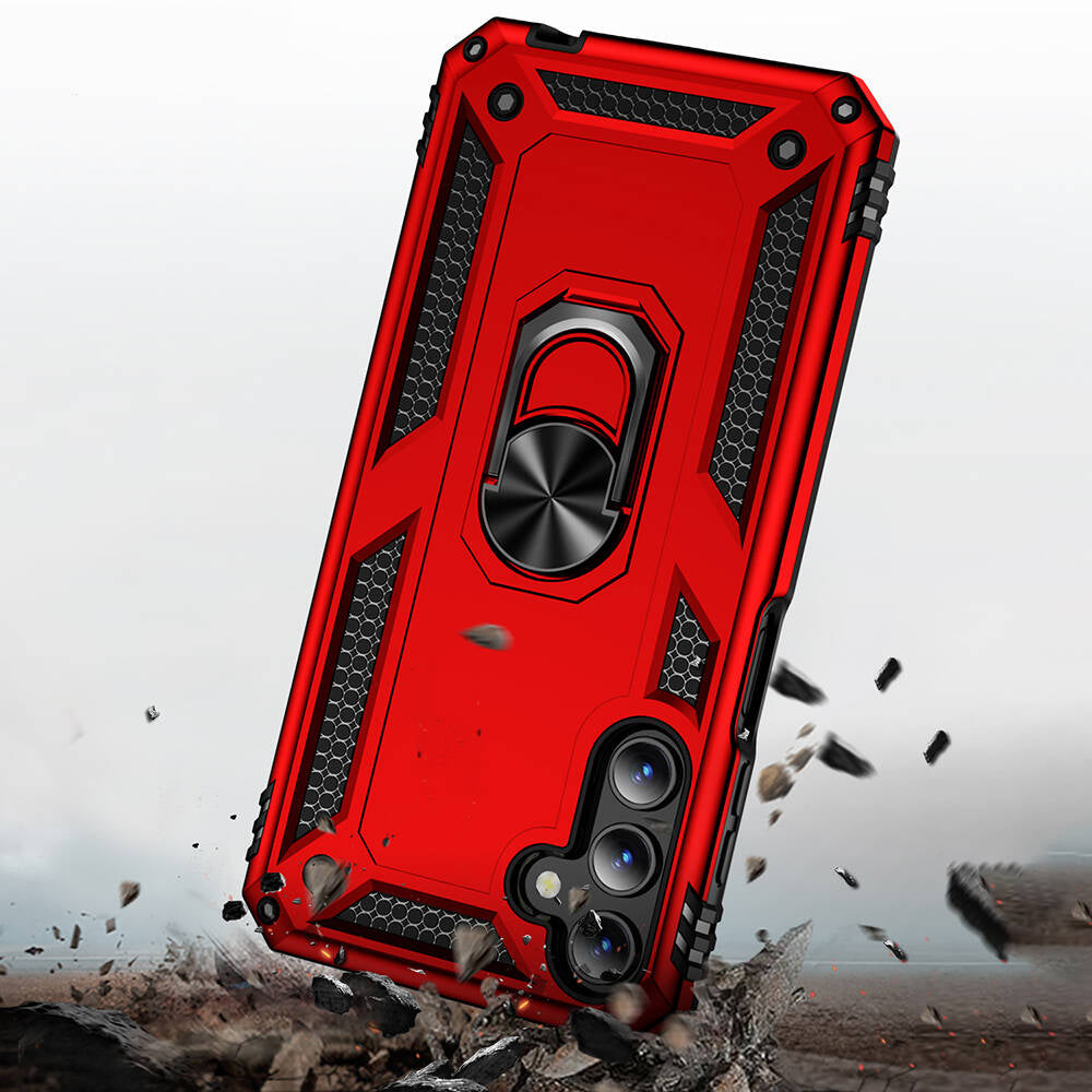 Galaxy A15 Kılıf Zore Vega Kapak Siyah